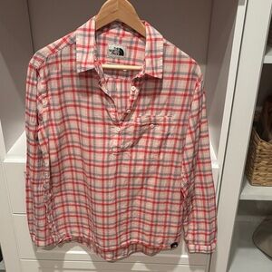 The North Face Women’s Red Plaid Shirt